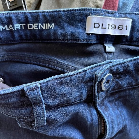 DL1961 FLORENCE SKINNY MID RISE INSTASCULPT CROP JEANS WOMENS SIZE 26 - Picture 6 of 10